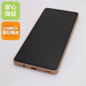 超美品 SIMフリー AQUOS sense6 6GB 128GB SH-M19 ライトカッパー 本体 即日発送 土日祝発送OK あすつく 04000