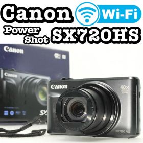 Canon PowerShot SX720HS❤️スマホ転送 動作確認済 ブラック