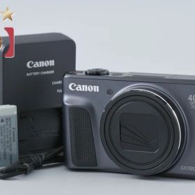 【中古】Canon キヤノン PowerShot SX720 HS ブラック コンパクトデジタルカメラ