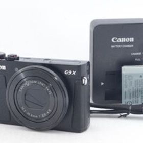 美品★Canon キャノン PowerShot G9 X ブラック 2020万画素 光学ズーム3倍 コンパクトデジタルカメラ R5382