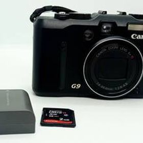 Canon PowerShot G9 12.1MP Digital Camera Black 動作確認済み