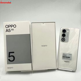 OPPO A5 5G 128GB ホワイト OPG06 UQmobile版SIMフリー 極美品