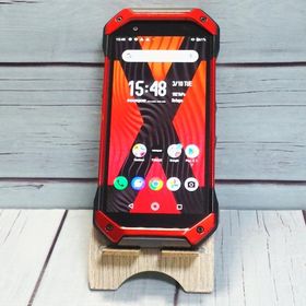 au 京セラ TORQUE 5G KYG01 レッド 本体 白ロム SIMロック解除済み SIMフリー B033455