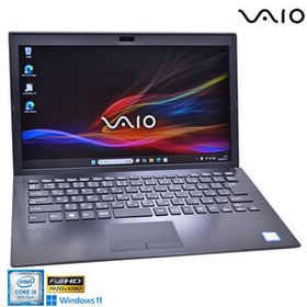 VAIO Pro PG 13.3型 フルHD VJPG11C11N Core i5 8250U M.2SSD256G メモリ8G Webカメラ Wi-Fi Bluetooth Windows11