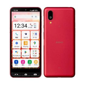 BASIO active2 SHG12[64GB] au レッド【安心保証】