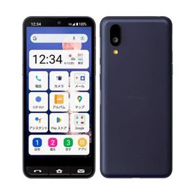 BASIO active2 SHG12[64GB] UQモバイル ネイビー【安心保証】