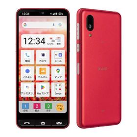 SHARP BASIO active SHG09[64GB] UQモバイル レッド【安心保証】