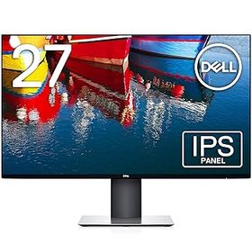 【中古】(良い)Dell U2719D 27インチ モニター (3年間無輝点交換保証/WQHD/IPS非光沢/DP,HDMI/縦横回転,高さ調整/Rec.709 99%)