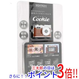 【１日と三太郎の日はポイント３倍！！】【新品】送料無料 SIGHTRON ミニデジタルトイカメラ Cookie NOA0003 チョコ