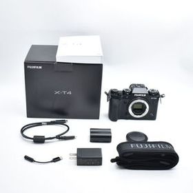 B#11707 富士フイルム(FUJIFILM) ミラーレス一眼カメラ X-T4ボディ ブラック X-T4-B