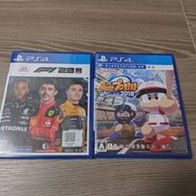 売り切り！ 動作確認済 PS4 ソフト F1 23 ＋ 実況パワフルプロ野球2018