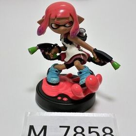 M7858 ●中古 美品 即決●amiibo ガール ネオンピンク (スプラトゥーン アミーボ イカガール) ●Splatoon / Inkling Girl - Neon Pink