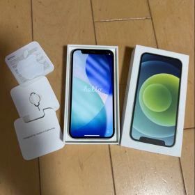 iPhone12mini グリーン 64gb 美品 部品交換無しバッテリー76%