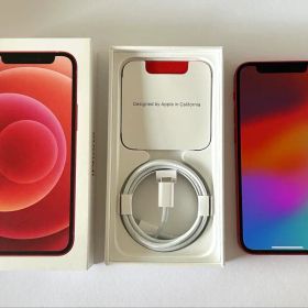 iPhone 12 mini レッド 128GB ｜初期化済｜SIMフリー｜箱有