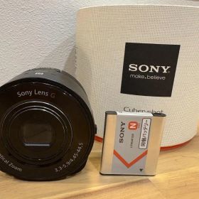 《美品 動作確認済》ソニー SONY DSC-QX10 ブラック