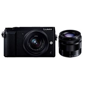 中古 1年保証 美品 Panasonic LUMIX GX7 Markii ダブルズームキット ブラック [DMC-GX7MK2W-K]