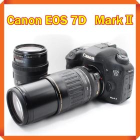 Canon EOS 7D mark II 一眼レフカメラ スマホ転送 ダブルレンズ 137k4900
