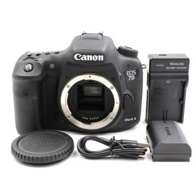 ■シャッター数6939枚！訳有品■ CANON EOS 7D Mark II Ⅱ ボディ デジタル一眼レフカメラ キヤノン