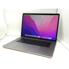【中古】Apple MacBook Pro 15インチ Corei7:2.7GHz Touch Bar搭載モデル スペースグレイ MLH42J/A (Late 2016)【札幌】保証期間１ヶ月【ランクB】