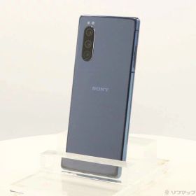 【中古】SONY(ソニー) Xperia 5 128GB ブルー J9260JPL SIMフリー 【352-ud】