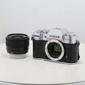 【中古】FUJIFILM(フジフイルム) FUJIFILM X-T50 XC15-45mm レンズキット シルバー 【262-ud】