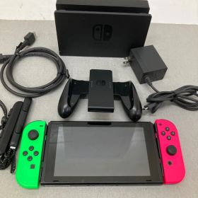 switch本体 中古 ネオンピンク、グリーン PDQ015 f090