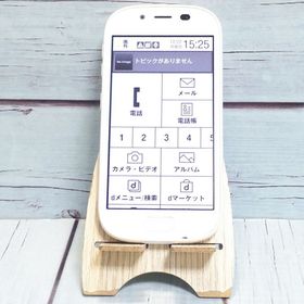 富士通 らくらくスマートフォン3 F-06F docomo ホワイト 272