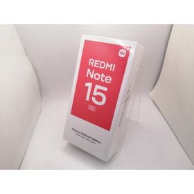 【未使用】Xiaomi 国内版 【SIMフリー】 Redmi Note 15 5G ブラック 8GB 256GB【三宮駅前】保証期間３ヶ月