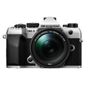 OM SYSTEM OM-5 Mark II 14-150mm II レンズキット シルバー 防じん・防滴仕様 小型軽量ミラーレス一眼カメラ