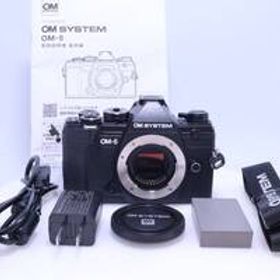 【1,296回 ほぼ新品】OM SYSTEM OM-5 ボディー ブラック