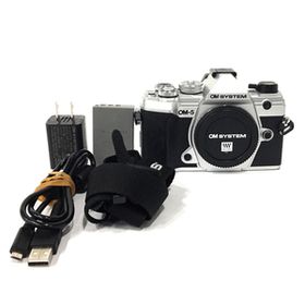 1円 OM SYSTEM OM-5 ミラーレス一眼 デジタルカメラ ボディ 光学機器 通電動作確認済み