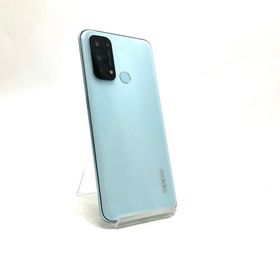 【全額返金保証】【最速発送】OPPO Reno 5 A 128GB アイスブルー SIMフリー CPH2199 白ロム 美品 動作確認済