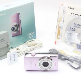 B+ (並品) Canon キヤノン IXY 10S ピンク 初期不良返品無料 3-101