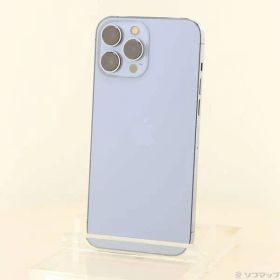 ソフマップ 〔中古品〕 iPhone13 Pro Max 128GB シエラブルー MLJ73J／A SIMフリー【262】