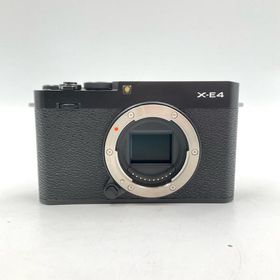 【全額返金保証】【最速発送】FUJIFILM デジタル一眼 X-E4 ボディ ブラック 美品 動作確認済