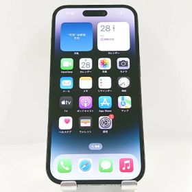 iPhone14 Pro 128GB SIMフリー スペースブラック 送料無料 本体 c11969 【中古】