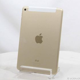 〔中古〕Apple(アップル) iPad mini 4 32GB ゴールド MNWG2J／A auロック解除SIMフリー〔349-ud〕