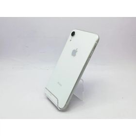 【中古】Apple docomo 【SIMロック解除済み】 iPhone XR 64GB ホワイト MT032J/A【立川フロム中武】保証期間1ヶ月【ランクC】