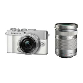 【最大2500円OFFクーポン配布中!5月29日10時まで】オリンパス OLYMPUS PEN E-P7 EZダブルズームキット ミラーレス一眼カメラ E-P7-EZWZK-WH ホワイト OM SYSTEM デジタル一眼カメラ オリンパスペン ミラーレスカメラ デジカメ【送料無料】【KK9N0D18P】