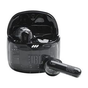 JBL TUNE FLEX GHOST ワイヤレスイヤホン bluetooth 2ウェイ装着/ノイズキャンセリング/IPX4/ブラ