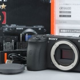 【中古】SONY ソニー α6600 ILCE-6600 ミラーレス一眼カメラ シャッター回数僅少 元箱付き