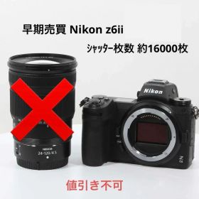 Nikon z6ⅱ シャッター枚数 約16000