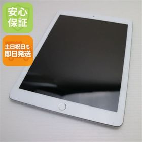 アップル(Apple)の超美品 SIMフリー iPad6 第6世代 Wi-Fi+Cellular セルラー 128GB シルバー M888(タブレット)