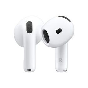 Apple AirPods 4 ワイヤレスイヤホン、Bluetooth5.3、パーソナライズされた空間オーディオ、耐汗耐水性能fu