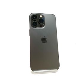 アップル(Apple)の【全額返金保証】【最速発送】Apple iPhone iPhone 13 Pro 128GB グラファイト au 動作確認済(スマートフォン本体)