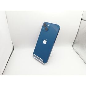 【中古】Apple 国内版 【SIMフリー】 iPhone 13 256GB ブルー MLNM3J/A【新宿】保証期間１ヶ月【ランクC】