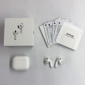 Apple MXP93J/A AirPods 第4世代【製造番号：JP4R0XKQ5M】《家電・山城店》◆A3800
