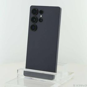 〔中古〕SAMSUNG(サムスン) Galaxy S25 Ultra 256GB チタニウムジェットブラック SM-S938Q SIMフリー〔344-ud〕