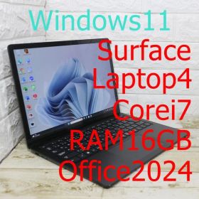 Surface laptop 4 Corei7 RAM16 Office2024