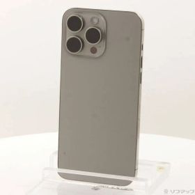 ソフマップ 〔中古品〕 iPhone15 Pro Max 256GB ナチュラルチタニウム MU6R3J／A SIMフリー【198】